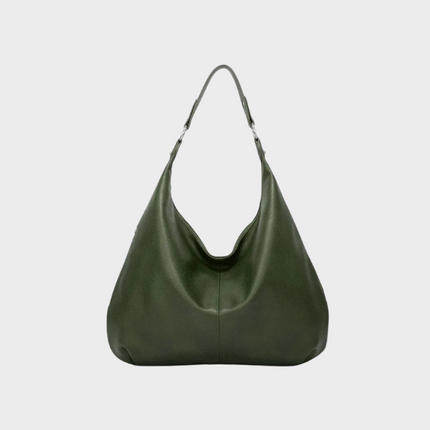 Charlotte Women's Genuine Leather Hobo Shoulder Bag – Spacious, Timeless Design for Everyday Use