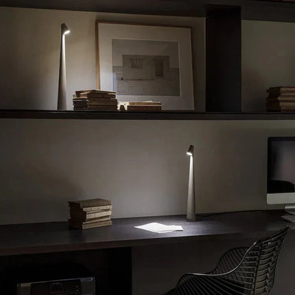 Modern LED Candle-Style Table Lamp – Dimmable & Wireless | Elegant Ambient Lighting