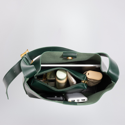 Minimalist Vegan Leather Shoulder Bag