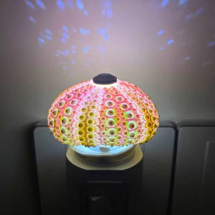 Modern Urchin Glow Night Lamp 8" – Artistic Sea Urchin LED Light for Cozy Home Decor