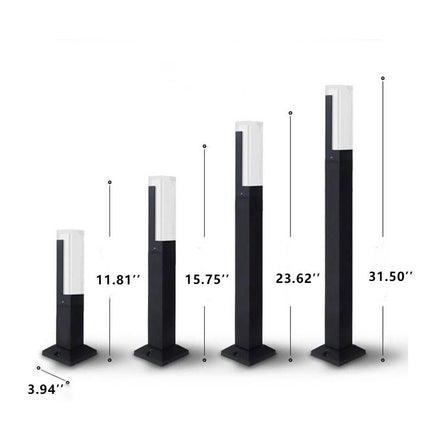 Modern Outdoor LED Post Light – Weatherproof Garden & Patio Lamp 12", 16", 24", 31"