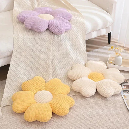 Flower Shaped Decorative Pillow – Soft Plush Cushion for Sofa, Bed, or Nursery – Cozy Floral Accent for Home Décor