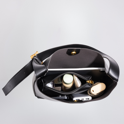 Minimalist Vegan Leather Shoulder Bag