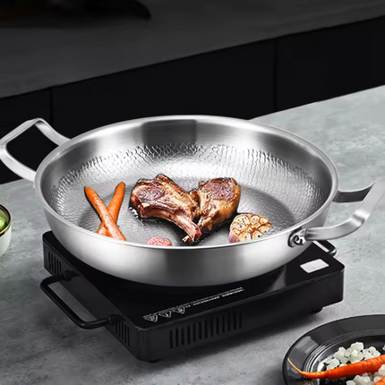 Titanium Sauté Pan with Dual Handles – Durable, Safe & Healthy Cookware