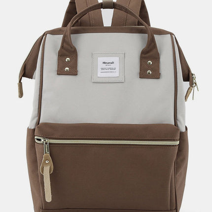 Holly Daze Waterproof Canvas Backpack – Eco-Friendly, Minimalist Japanese Design, Padded Laptop Compartment