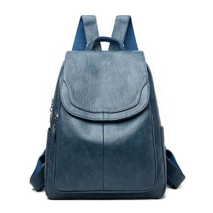 Elegant PU Leather Women's Backpack – Stylish, Spacious & Water-Resistant