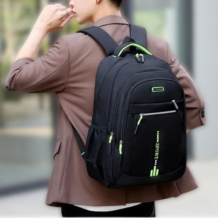 Waterproof 15.6" Laptop Backpack with USB Charging Port – Ergonomic Anti-Theft Backpack for Work, School & Travel
