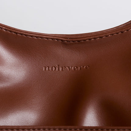 Minimalist Hobo Shoulder Bag – Vegan Leather