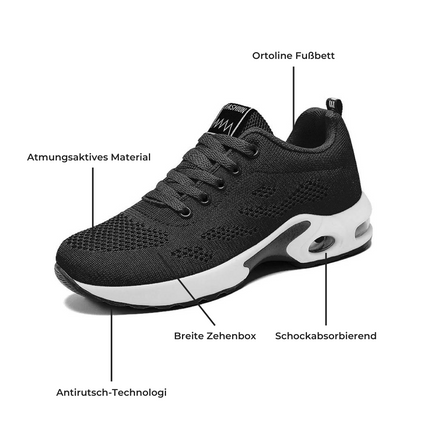 Orthopedic Women’s Sneakers with Air Cushion Sole – Comfort & Style in One