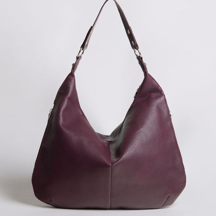 Spacious Shoulder Bag – Vegan Leather