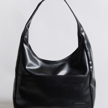 Minimalist Hobo Shoulder Bag – Vegan Leather