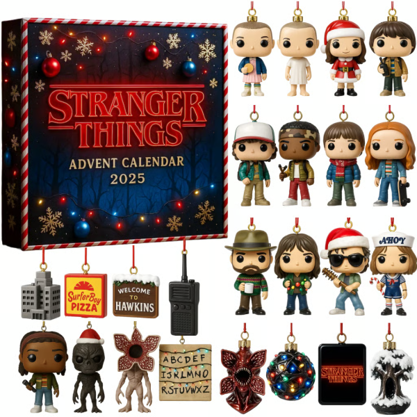 Stranger Things Advent Calendar 2025 – Limited Edition Collectible Set for Netflix Fans
