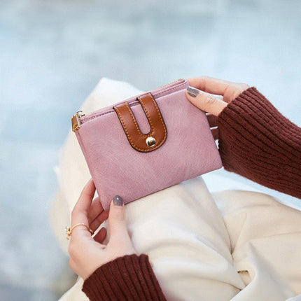 Compact Canvas Wallet – Stylish, Durable & RFID-Blocking