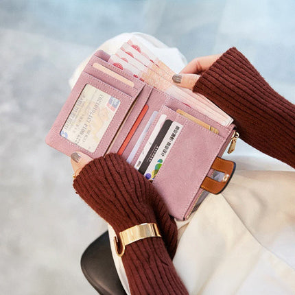 Compact Canvas Wallet – Stylish, Durable & RFID-Blocking