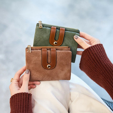 Compact Canvas Wallet – Stylish, Durable & RFID-Blocking