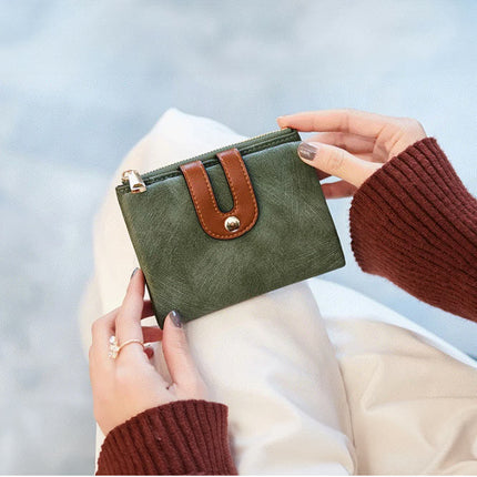 Compact Canvas Wallet – Stylish, Durable & RFID-Blocking