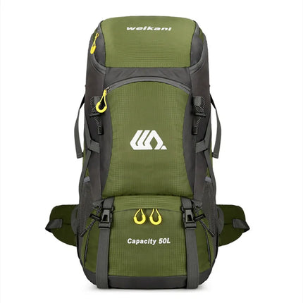 50L Waterproof Hiking Backpack – Ergonomic, Water-Resistant Daypack for Travel & Outdoor Adventures