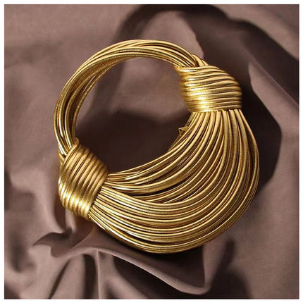 Unique Half-Moon Handbag – Black Vegan Leather Trendy Design