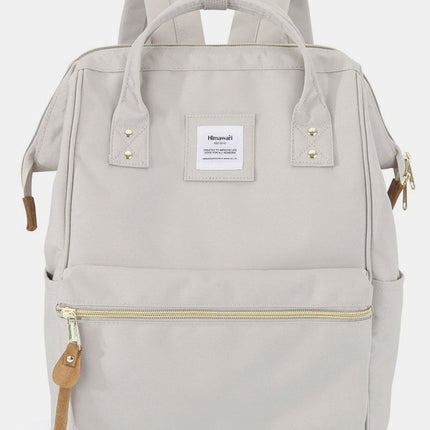 Holly Daze Waterproof Canvas Backpack – Eco-Friendly, Minimalist Japanese Design, Padded Laptop Compartment