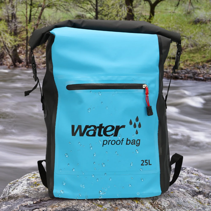 25L Waterproof Backpack – Durable Dry Bag for Kayaking, Hiking & Beach Adventures