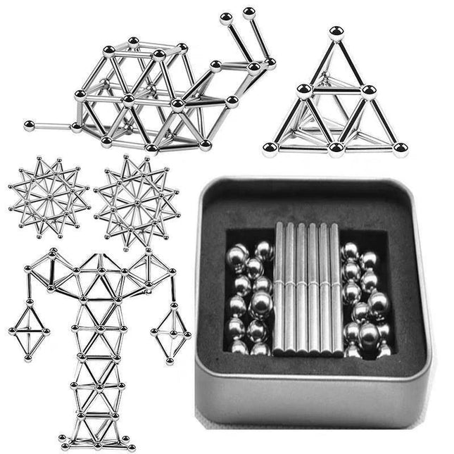 Magnetic Building Blocks Set for Kids – STEM Educational Toy for Creativity & Learning (Ages 3+)