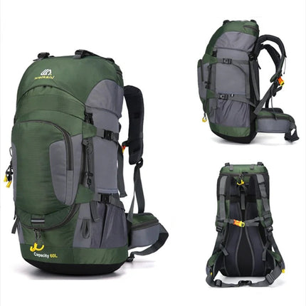 Waterproof 70L Hiking Backpack – Lightweight Outdoor Travel & Camping Rucksack