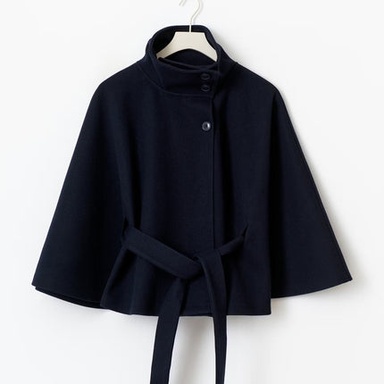 Women's Cape Jacket – Elegant Draped Outerwear for Fall 2025