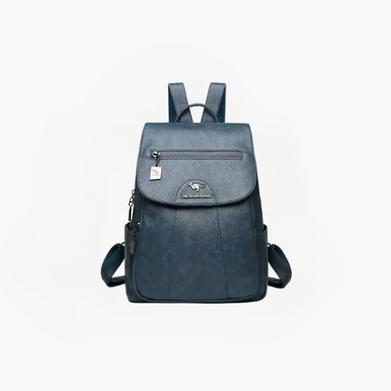 Remi Women's Anti-Theft PU Leather Backpack with RFID Protection – Stylish & Secure Daypack