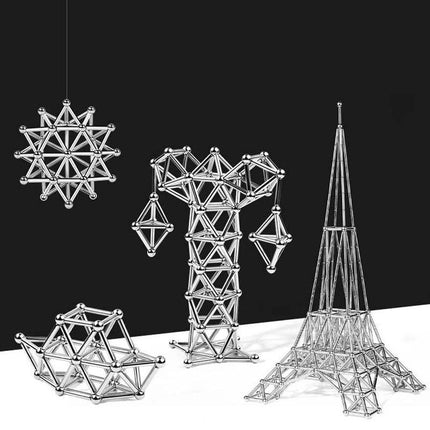 Magnetic Building Blocks Set for Kids – STEM Educational Toy for Creativity & Learning (Ages 3+)