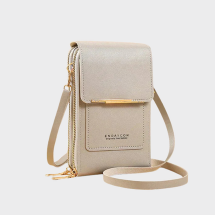 Olive SafeBag Women's Anti-Theft RFID Crossbody Bag – Secure & Stylish Shoulder Purse with Multiple Pockets