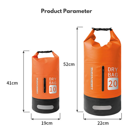 10L/20L Waterproof Dry Bag – Roll-Top Floating Sack for Kayaking, Boating & Outdoor Adventures