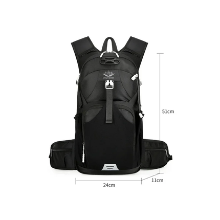 Waterproof Sports Backpack – Lightweight, Durable & Ideal for Hiking, Cycling & Running