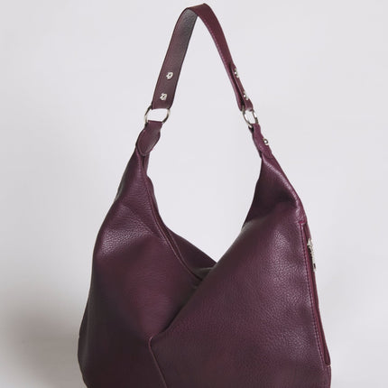 Spacious Shoulder Bag – Vegan Leather