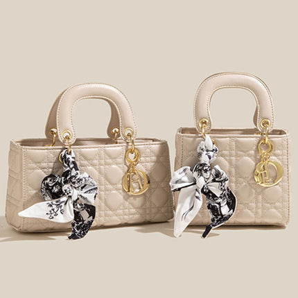 Chic-Bow Mini Handbag – Elegant Bow-Detail PU Leather Crossbody Bag for Women