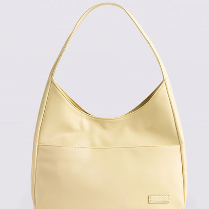 Minimalist Hobo Shoulder Bag – Vegan Leather