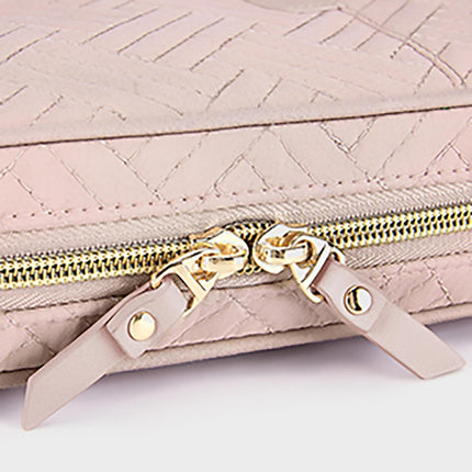 Luxury Travel Jewelry Box – Compact Organizer for Rings, Necklaces & Earrings