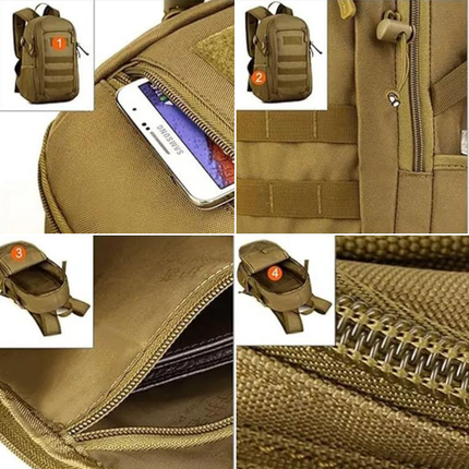 15L Lightweight Outdoor Backpack – Durable, Water-Resistant, Multi-Compartment Hiking Daypack