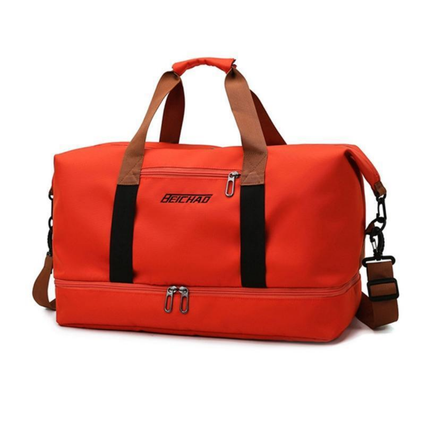 Waterproof Gym Duffel Bag with Shoe & Wet-Dry Compartments – Travel-Ready Sport & Weekend Bag