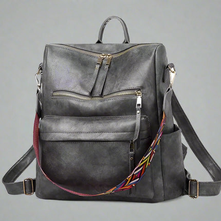 Margaret Vegan Leather Backpack for Women – Stylish, Spacious & Eco-Friendly