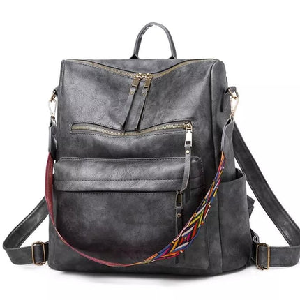 Vegan Leather Backpack – Spacious, Comfortable & Stylish