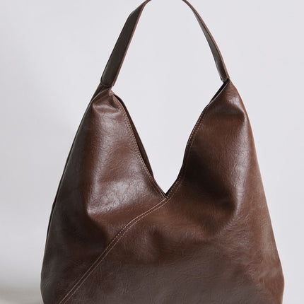 Vegan Leather Hobo Bag – Spacious, Timeless & Cruelty-Free Black Shoulder Tote