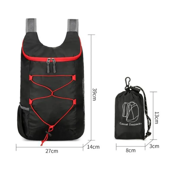 Waterproof Foldable Backpack – Lightweight, Compact, Quick-Dry Hiking & Travel Daypack
