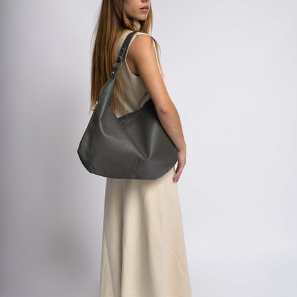 Spacious Shoulder Bag – Vegan Leather