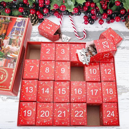 Dog & Cat Puzzle Advent Calendar – 24-Day Christmas Countdown with Adorable Pet Jigsaw