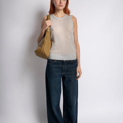 Vegan Leather Woven Hobo Shoulder Bag – Black, Stylish & Spacious