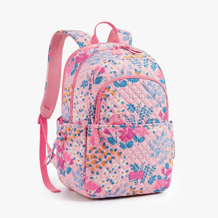 Black Backpack with Laptop Compartment & Side Pockets – Lightweight, Water-Resistant & Stylish for School or Work