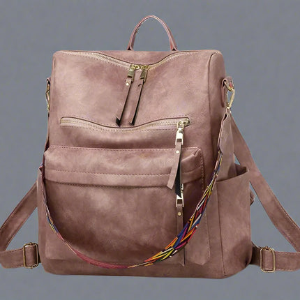 Margaret Vegan Leather Backpack for Women – Stylish, Spacious & Eco-Friendly