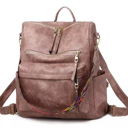Vegan Leather Backpack – Spacious, Comfortable & Stylish