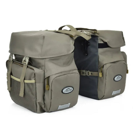 Waterproof Bike Pannier – Double Rear Bag with Large Storage Capacity