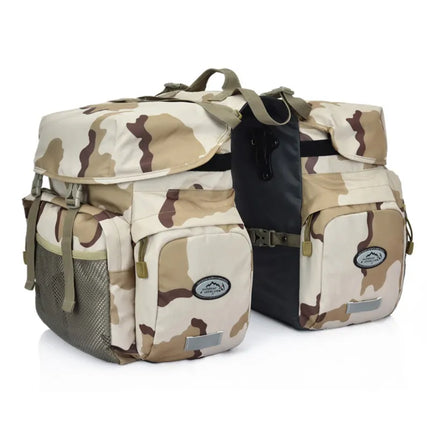 Waterproof Bike Pannier – Double Rear Bag with Large Storage Capacity